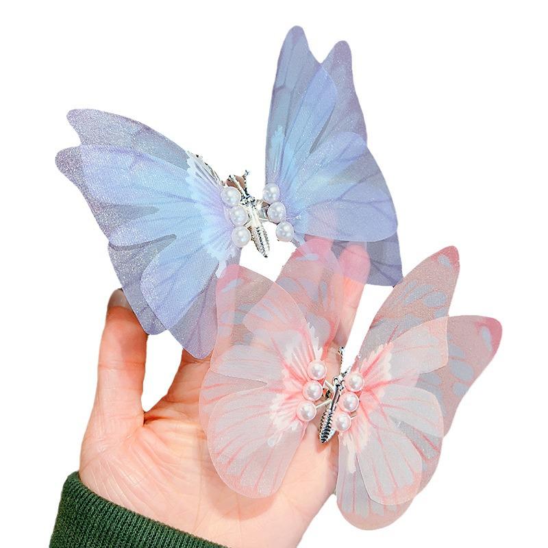 Super Fairy Butterfly Hair Clip & Car Vent Accessory - Internet Celebrity Style