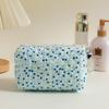 Lipstick Storage Bag Compact Travel Makeup Case Floral Makeup Bag Quilted Makeup Pouch For Everyday Use Gift