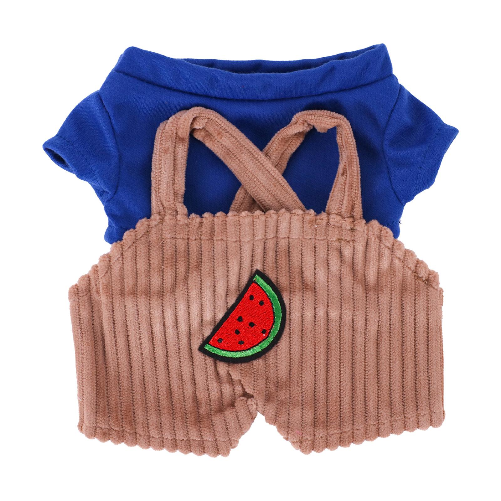 

1 комплект одежды для 30 см мягкие куклы LaLafanfan Cafe Duck Dog плюшевая игрушка комбинезон с капюшоном из мультфильма аксессуары для детей подарок для девочек fit 30cm duck