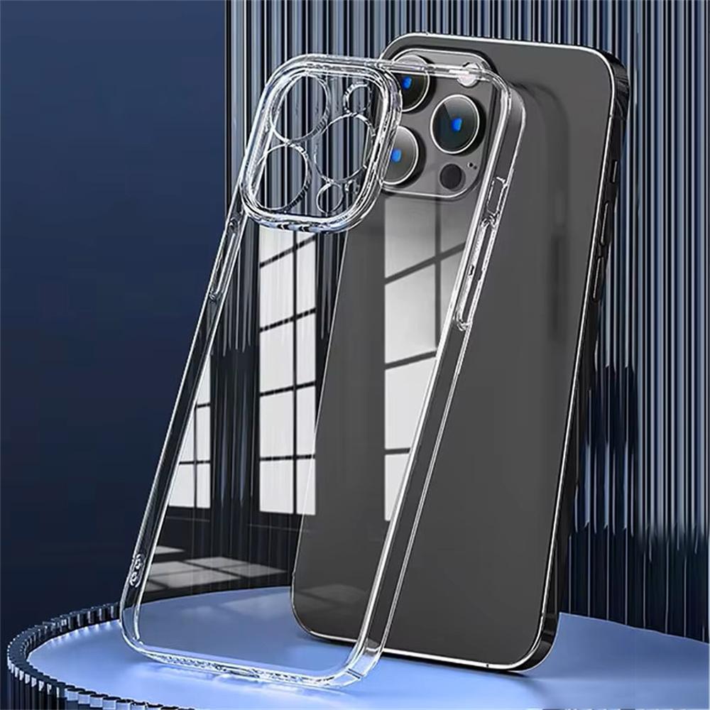 

Funda Ultra Thin Clear TPU Case For For Iphone 16 Pro Max 15 14 13 11 12 Pro Max Plus Mini X XR XS Max Transparent Silicone Cover For iphone 13 Mini