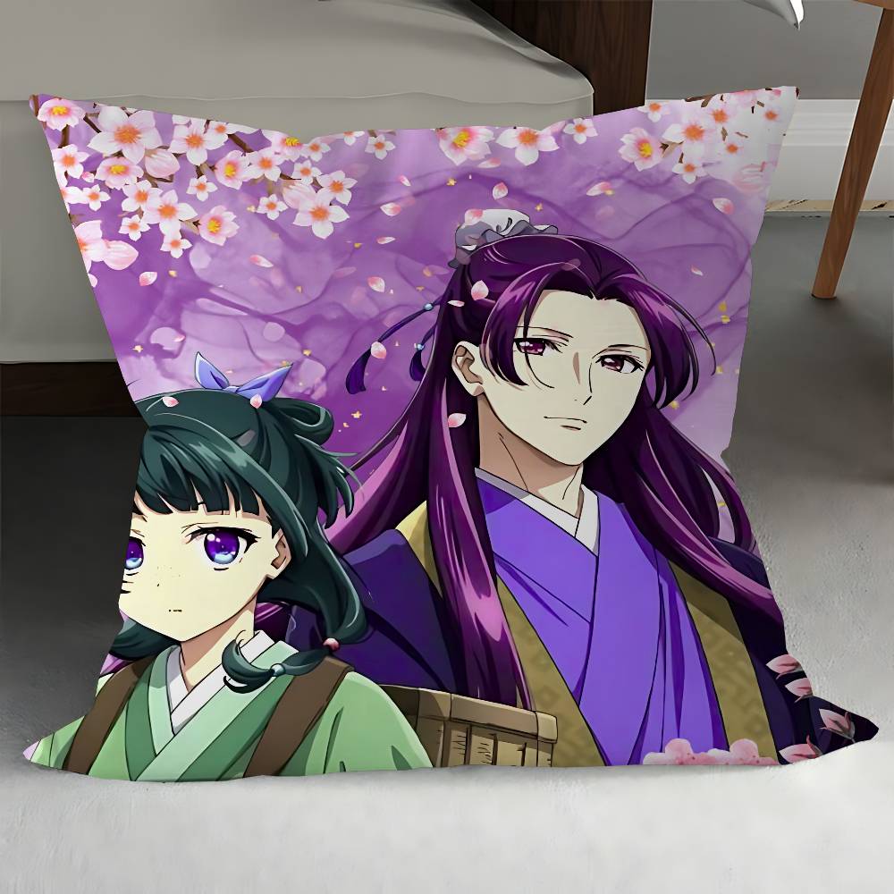 

Аниме Цзиньши Дневник аптекаря Подушка Подарок Украшение для дома и офиса Спальня Диван Автомобильная наволочка 45x45 12x12Inch