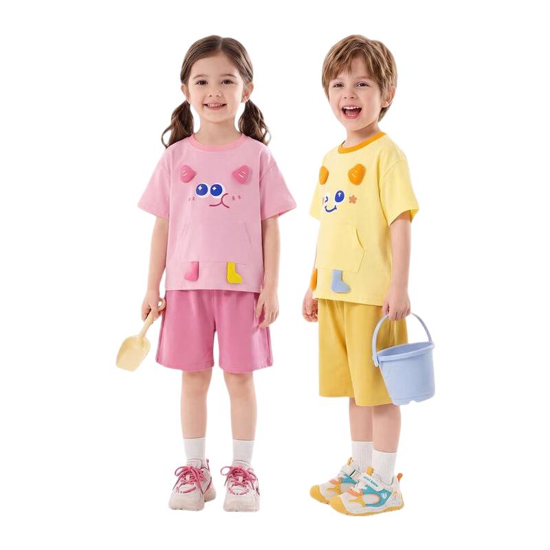 Kids Cartoon Summer Short Set
