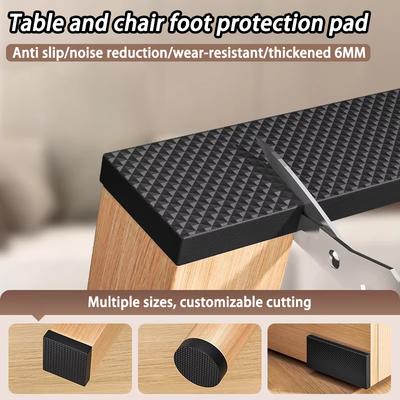 Homemade Wear-Resistant Non-Slip Chair Cushion Thickened Non-Slip Furniture Pads