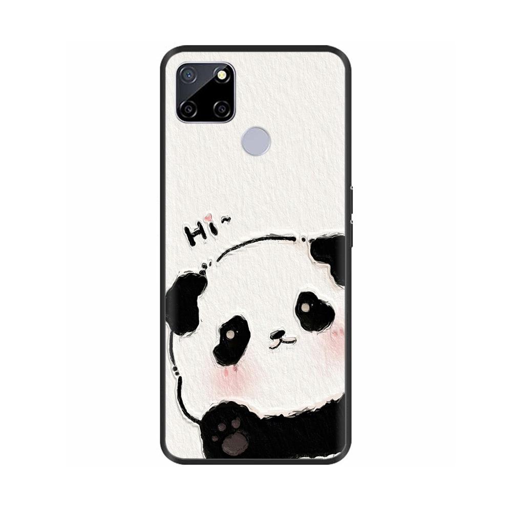 Case For Realme C25 C25s Coque Realme 7i RMX2193 Soft Cartoon Silicone Fundas Phone Case For OPPO REALME C12 Capa Cover Bumper