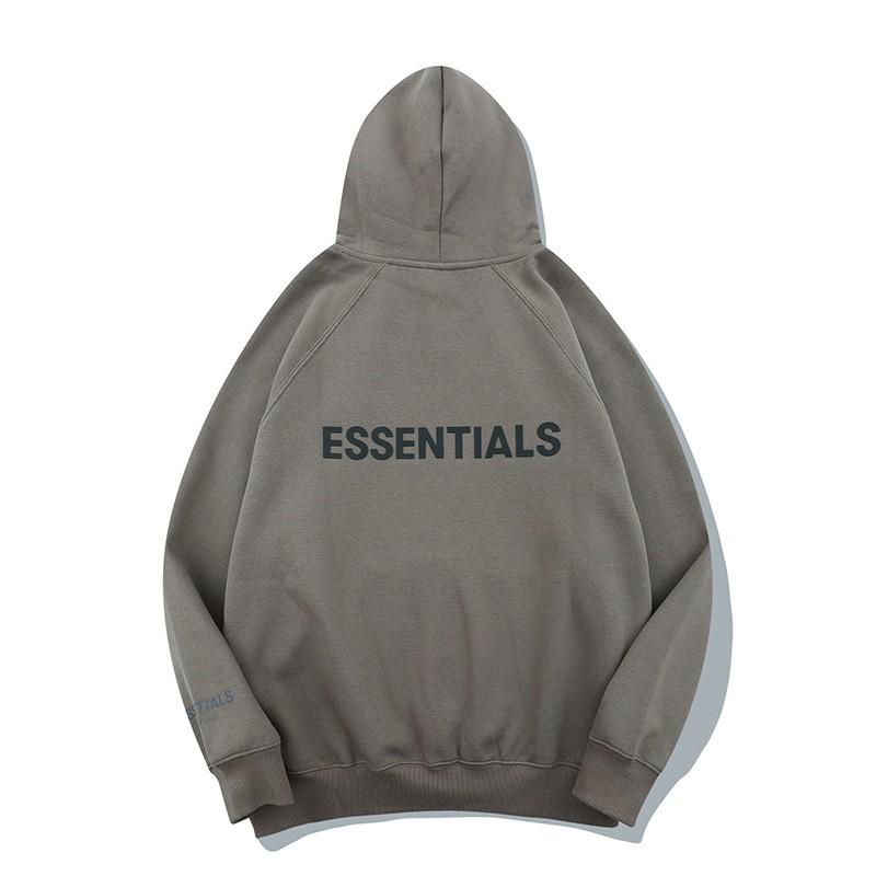 Essentials Zip-Up Hooded Sweatshirt Unisex Oversized