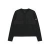 W Long Sleeve Woven Patch