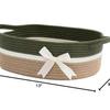 Cotton Rope Woven Storage Basket for Snacks, Tea & Keys