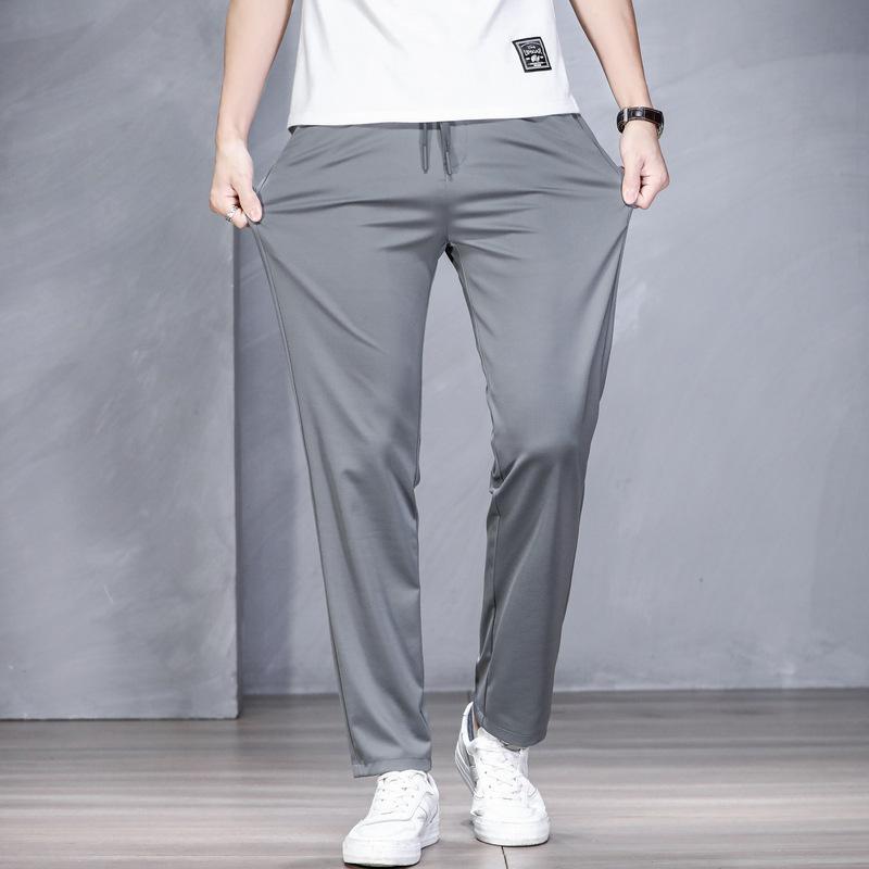 Business Trousers, Men's Formal Straight-leg Anti-wrinkle Non-ironing Long Pants, Fashionable, Versatile, Slim and Casual Suit Pants