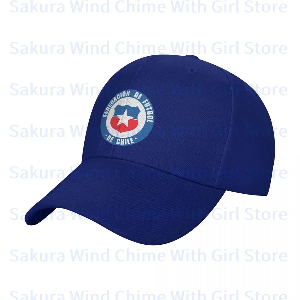 Fashion Chile National Football Team Baseball Cap for Men POLYESTER Hats Adjustable Hat Casual Truck Driver Hat