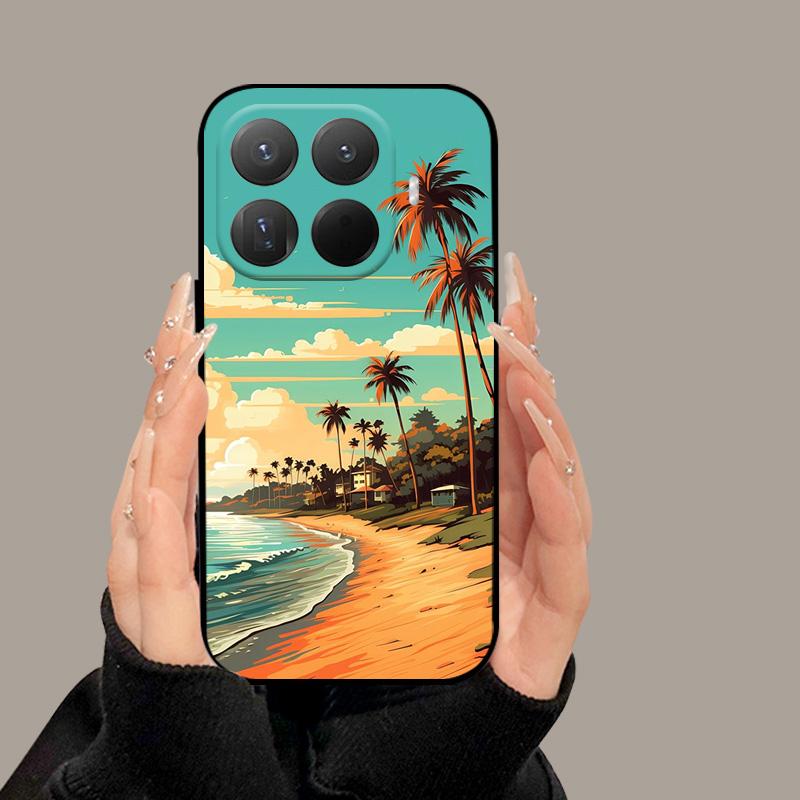 For Xiaomi 15T Pro / 15T Case Fashion Painted Soft Matte Silicone Back Cover For Xiaomi 15 T 15T Pro 5G Full Phone Shell Coque