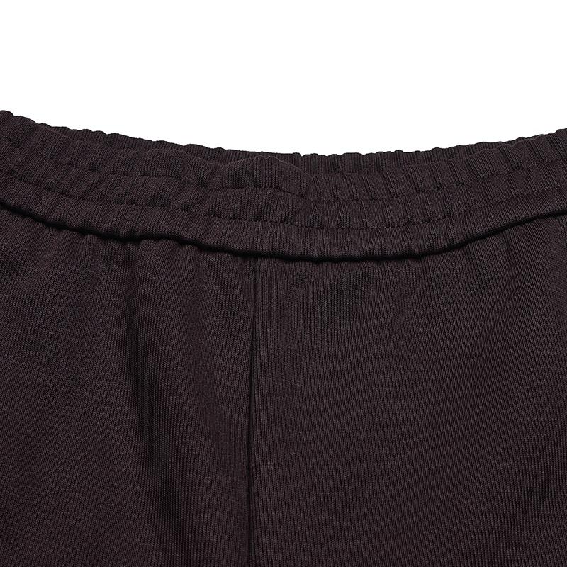 FILA Original Fashion Simple Classic Retro Casual Sports Style Versatile Comfortable Loose Knit Long Pants Women bottoms Decayed-Brown F11W619608FBN