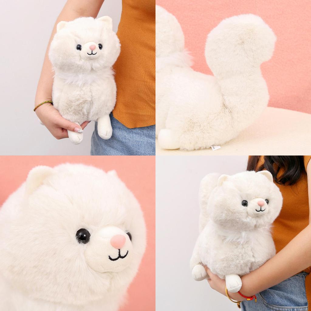 Plush Persian Cat Toy With Pp Cotton Filling For Kids And Collectors