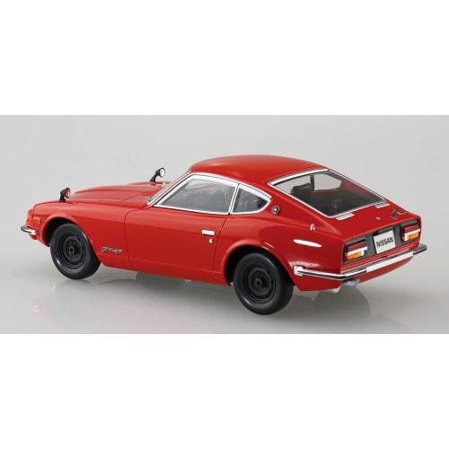 Aoshima Bunka Kyozai (AOSHIMA) 1/32 The Snap Kit Series Nissan S30 Fairlady Z Red Pre-Colored Plastic Model Kit 13-B