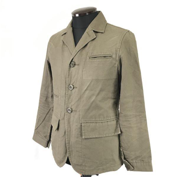 

USED/Made in Japan JOURNAL STANDARD Linen Cotton Jacket Men’s 36 S Brown