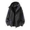 New high-quality couple models, men's and women's outdoor graphene three-in-one detachable jacket, windproof and waterproof for men and women