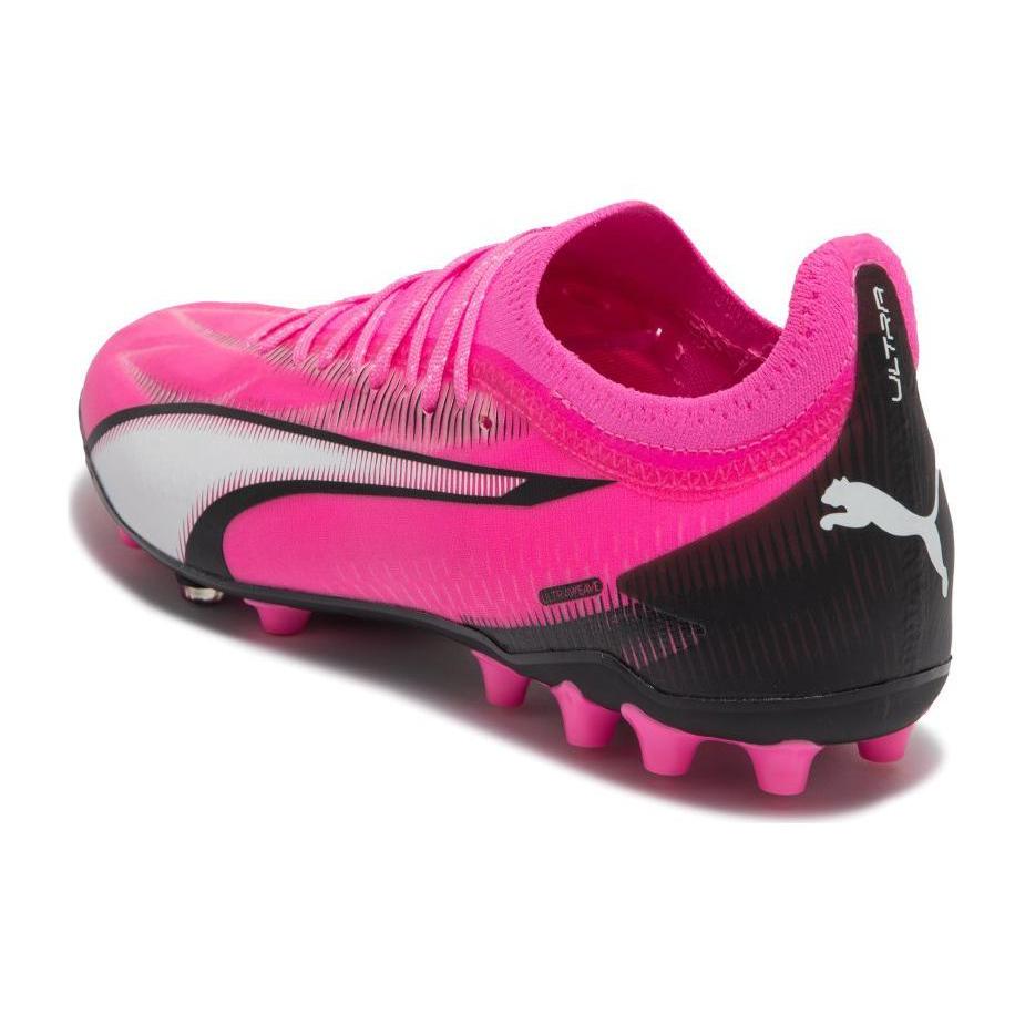 New PUMA Ultra Ultimate Mg Football Shoes 'Pink White' 107749-01
