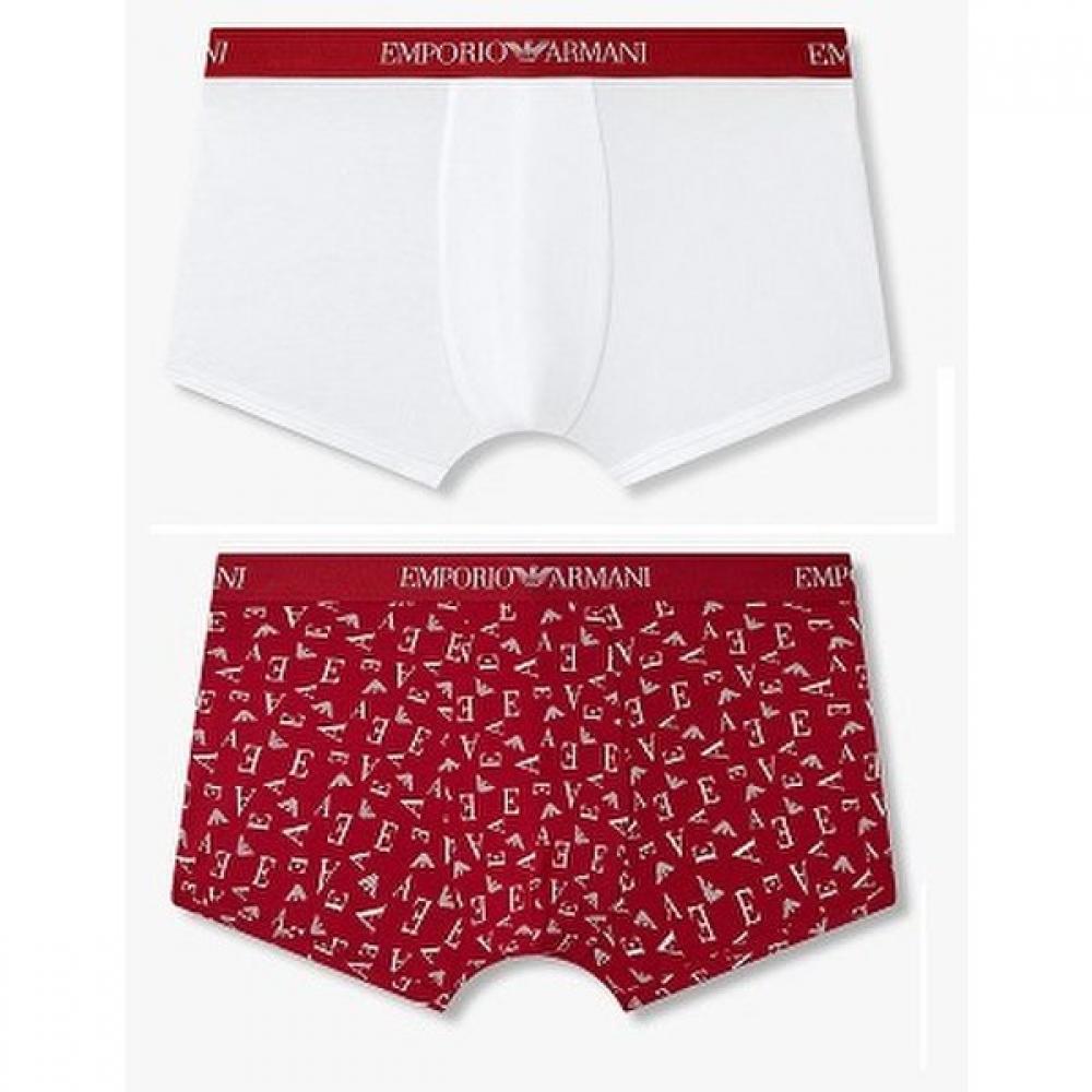 

Emporio Armani Men S Logo Banding Cotton Droz 2Set 0815112321 0815112322 XL(110)