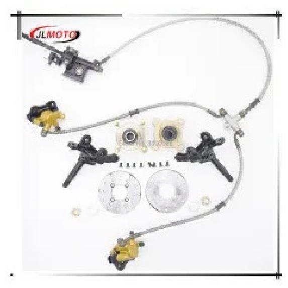 1 Paar M10-M10 Spurstangenkopf-Sätze Kugelgelenk-Schmiernippel Passend für China Elektrisches ATV 50cc 110cc 150cc 200cc 250cc 300cc Buggy