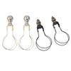 2pcs Lamp Bulb Clip Adapter Modern Stylish Metal Lampshade Holder Adapter Clip On Lampshade Adapter