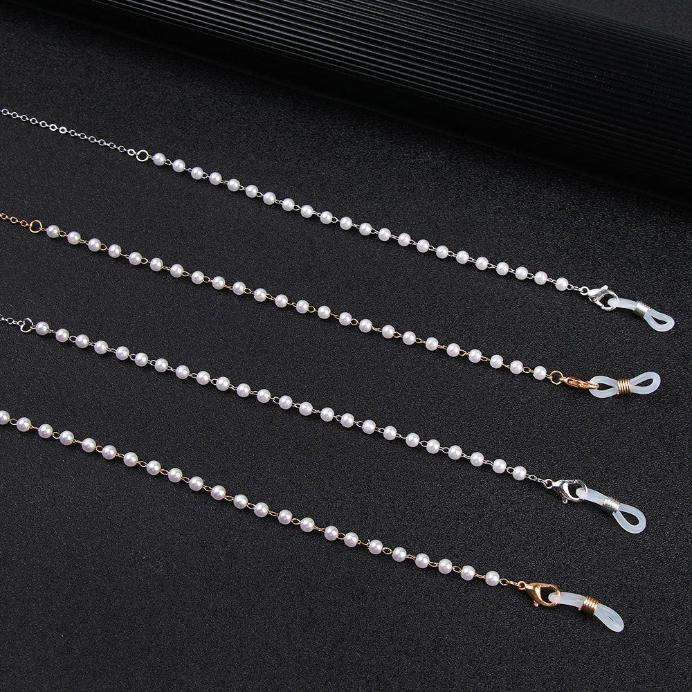 Anti Drop Glasses Chain Flower Beads Mask Lanyard Fashion Eyeglass Chain  Eye Accessories