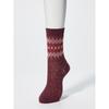 Uniqlo Heattech Socks  Fair Isle  B