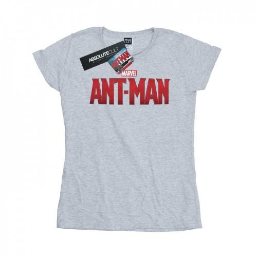 

Marvel Womens/Ladies Ant-Man Movie Logo Cotton T-Shirt XXL білий