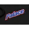 Palace Current Hood Black Unisex Tops P24CS101
