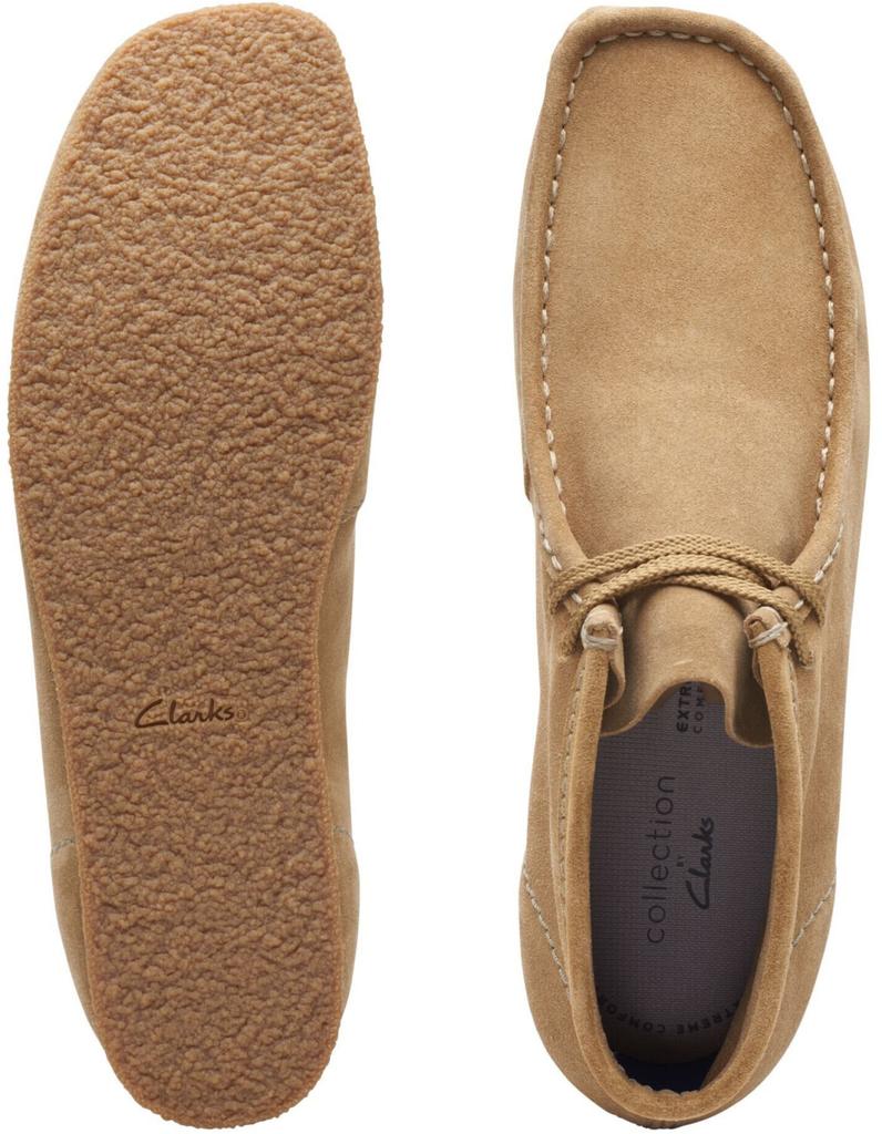 Clarks Shacre Boot Dark Sand Suede Boots