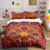 Colorful Mandala Floral Design. Bedding Sets Duvet Cover Sets Duvet Covers Pillowcases(1 * Duvet Cover 2 * Pillowcases, Without Duvet Insert)