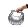 Fashionable Hand-held Ladies' Bag with Pleated Cloud Underarm Bag and Fashionable Women's Hand-held Crescent-shaped Dumpling Bag