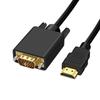 Universal HDTV VGA Converters Cord Plugs And Play Video Output For PC Laptop Gaming Consoles