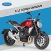 1/12 Scale Welly  Honda CB1000R Alloy Motorcycle Model Diecasts Metal Toy Motorcycle Model High Simulation Collection Childrens Gifts