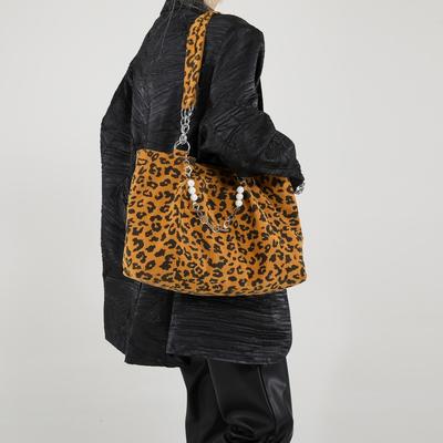 Große Kapazität Leopardenmuster Tasche Damen Neue Pendler Umhängetasche Modetrend Tragetasche