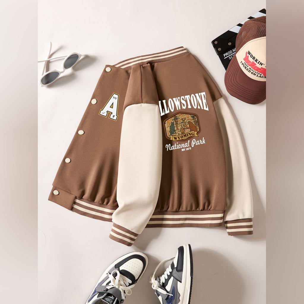 Kids Casual Fashion Top Coat Soft Lightweight Outerwear For Daily Use