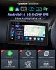 EONON Display Auto Navigation Android 14 CarPlay Android Auto WiFi Unterstützung für physische Tasten und Drehregler Widescreen Bluetooth und Rear Link RAM 64GB