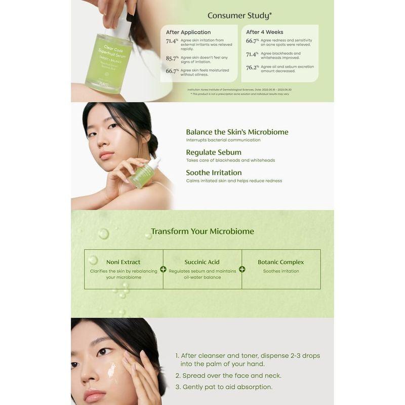 Purito SEOUL - Clear Code Superfruit Serum