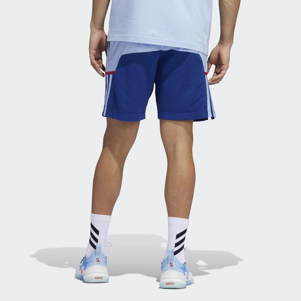 Adidas Colorblock Basketball Shorts Men Bottoms Blue H56327