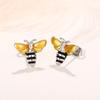 Entzückende Ohrstecker mit Bienenmotiv – perfektes Geburtstagsgeschenk für Frauen – süßer Ohrschmuck mit Tierdesign