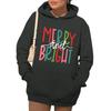Felpe con cappuccio da donna Felpe moda autunnale Stampate Casual Manica lunga Felpa larga Felpa con cappuccio autunnale