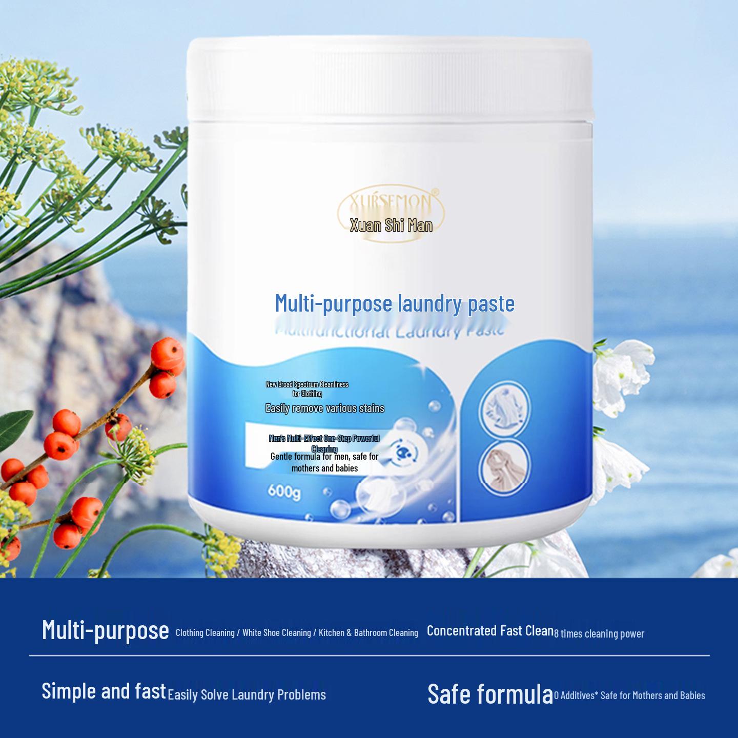 Multi-Purpose Laundry and Shoe Cleaning Cream - Stain and Yellowing Remover Standard Size