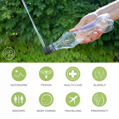 1Pcs Durable Toilet Bidet Portable Travel Bidet Cap Ultralight Water Bottle Hygiene Attachment For Hiking Or Camping