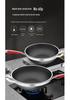Cross-border Non-stick Food-grade Stainless Steel Double-sided Oil-free Medical-grade Wok