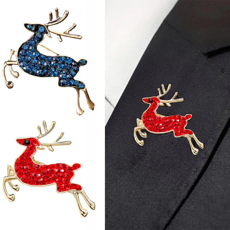 

Корейская милая брошь в стиле фавн, новое поступление, унисекс, мужская модная дизайнерская брошь в виде животного, булавка, ювелирные аксессуары, подарки красный