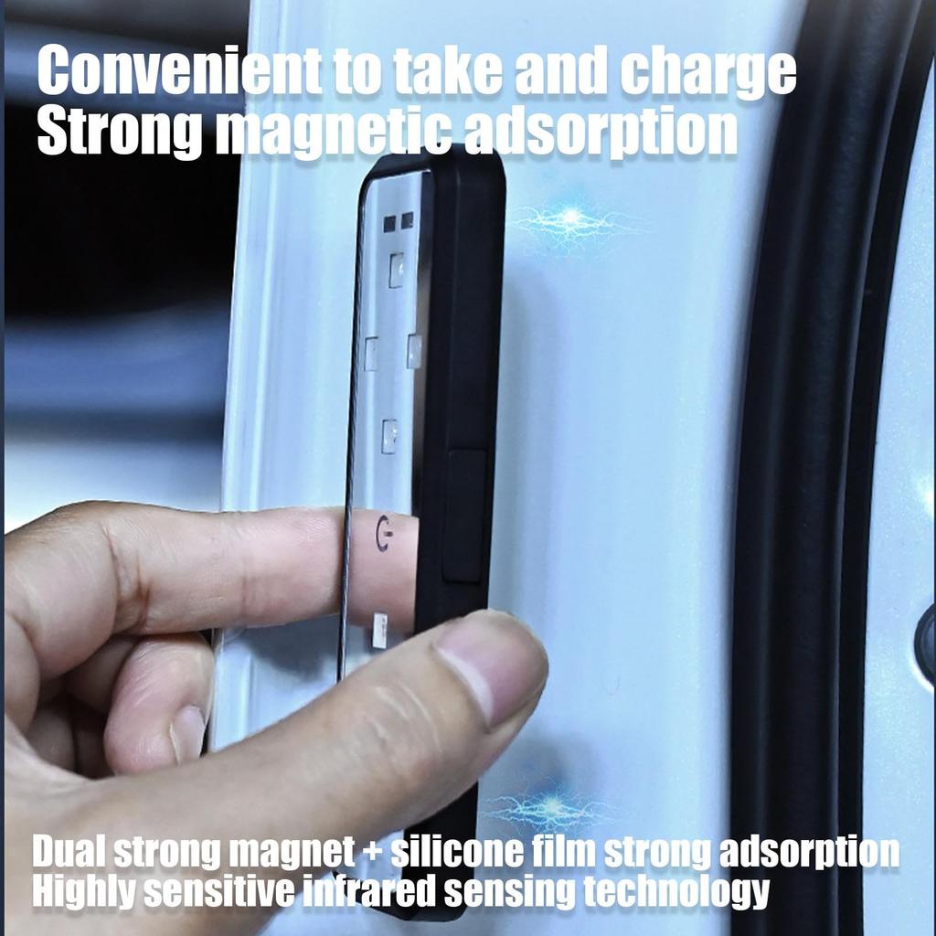 Auto Tür LED Licht, Auto Türlicht, Drahtlose Auto Türlampe Warnlicht, Tür