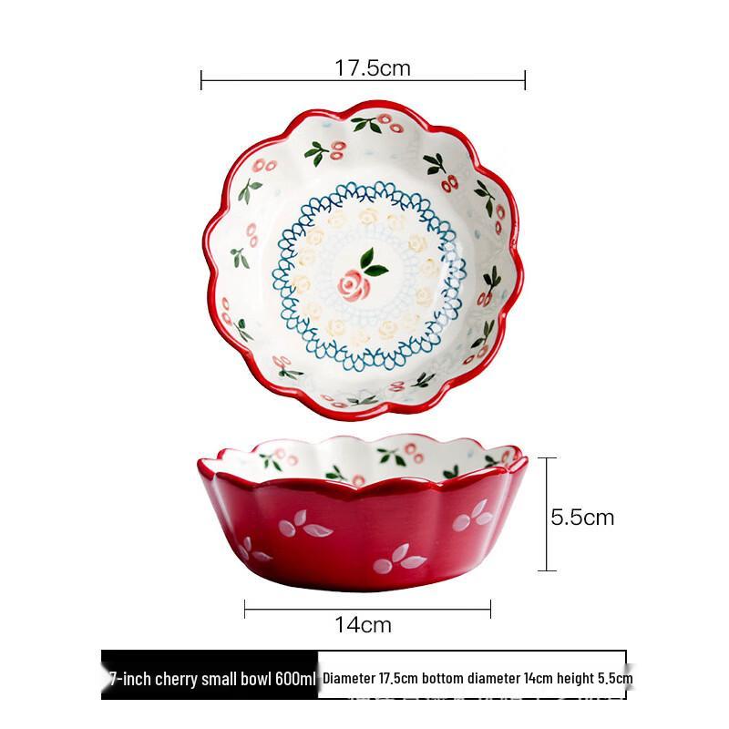 

Abay Cherry Ceramic Multi-use Bowl