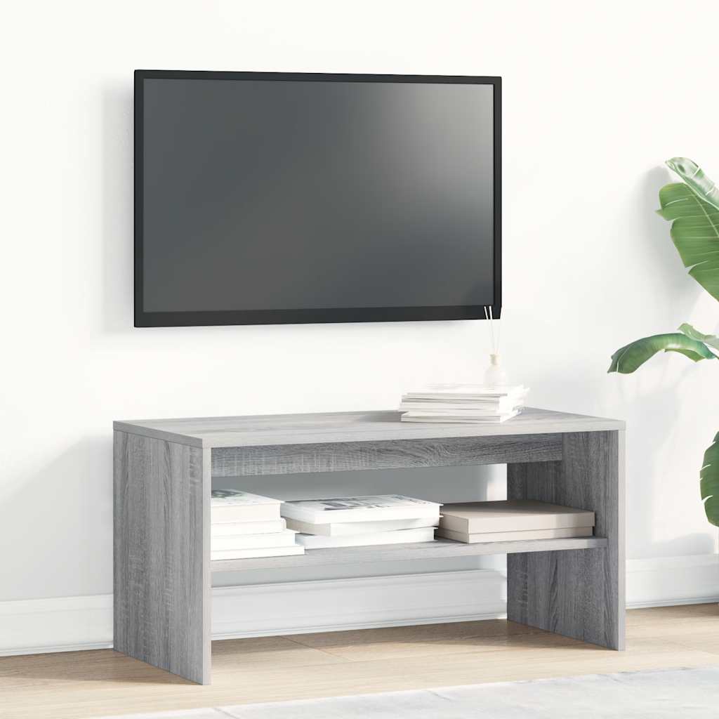 TV Stand Cabinet, Grey Sonoma Oak, 80X40X40 Cm
