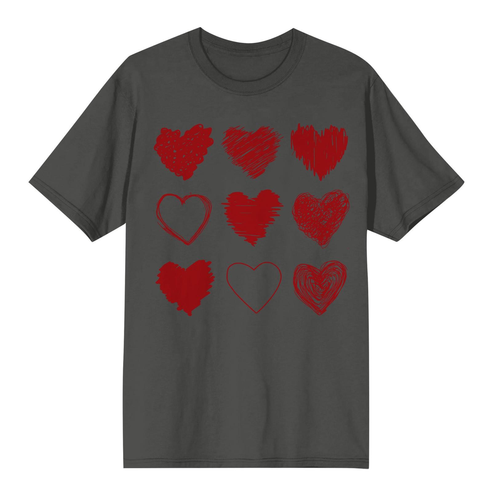 

Женская модная футболка с круглым вырезом и коротким рукавом, пуловер M