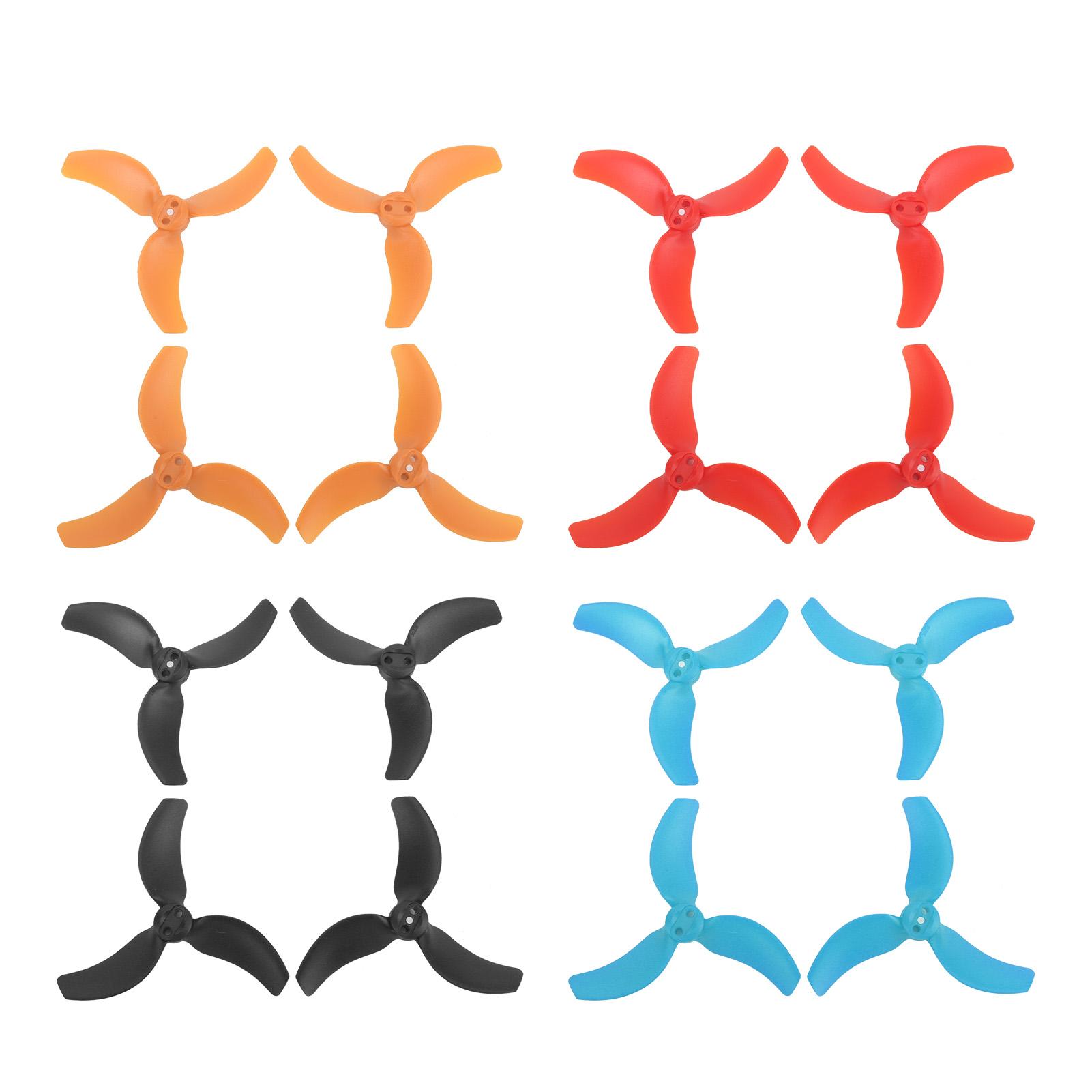 

2 пари пропелерів для FPV дрона з кейсом для зберігання Легкі 3-лопатеві пропелери для RC дрона Avata 2 Red