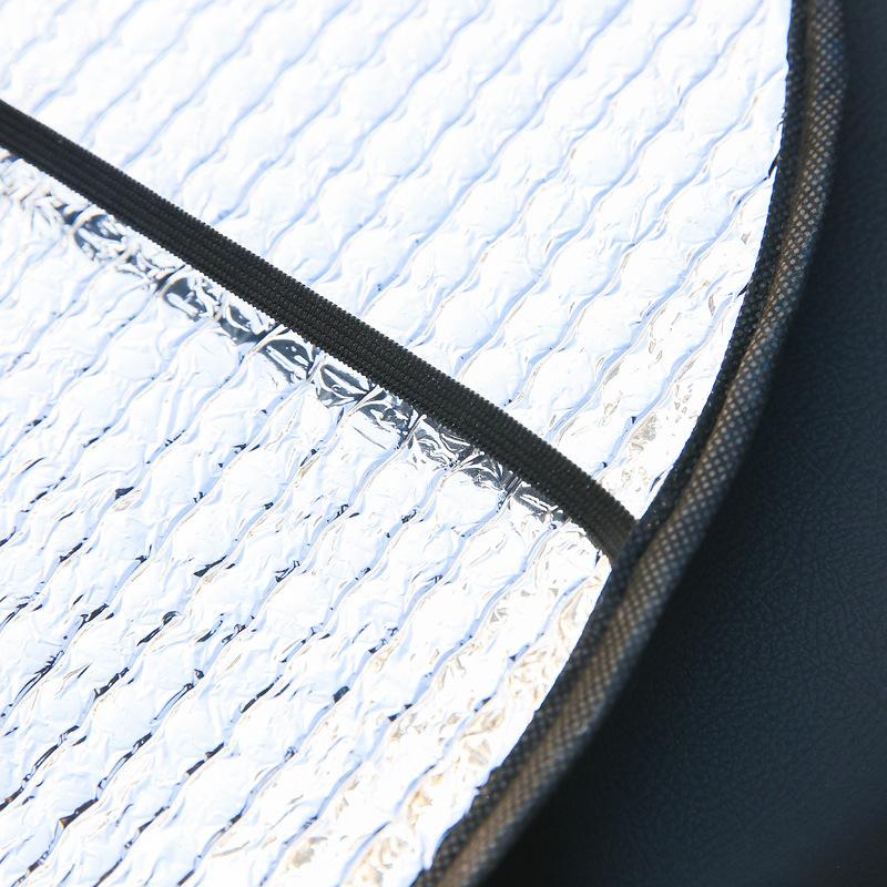 Motorcycle and Electric Vehicle Sunblock Cushion Reflective Pad Heat Shield Sun Shield Reflective Aluminum Foil Film Heat Shield Cushion