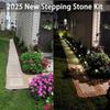 4pcs/set Stake Down Stepping Stones, Non-Slip Stake Down Stepping Stones Square Outdoor